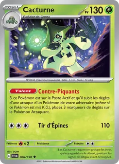 Cacturne, Écarlate et Violet 006