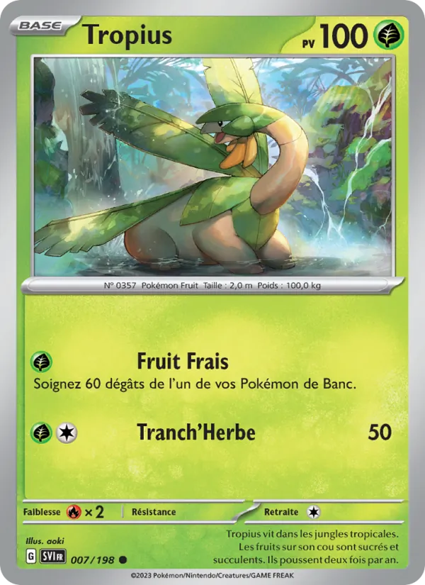 Tropius, Écarlate et Violet 007