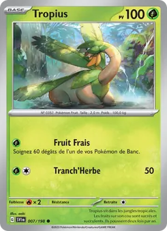 Tropius, Écarlate et Violet 007