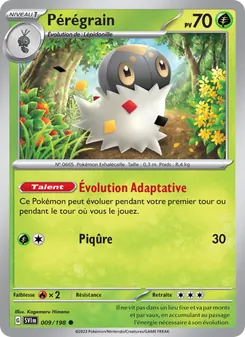 Pérégrain, Écarlate et Violet 009