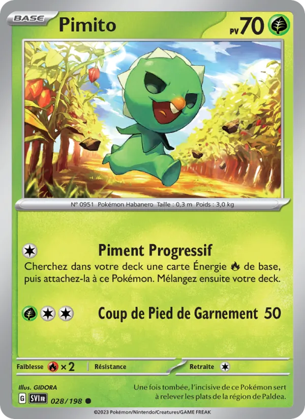 Pimito, Écarlate et Violet 028