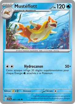 Mustéflott, Écarlate et Violet 047