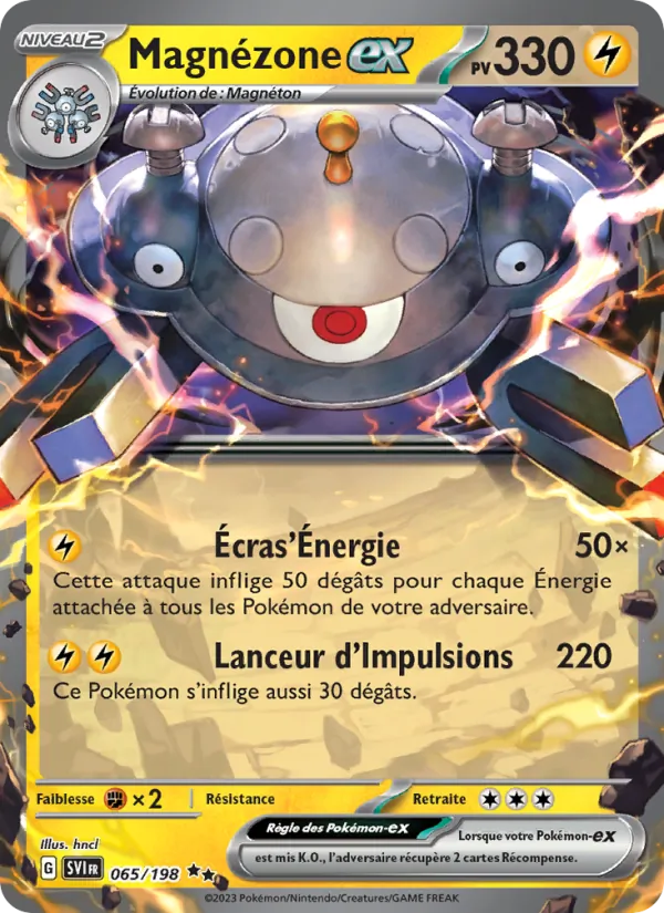 Magnézone-ex, Écarlate et Violet 065