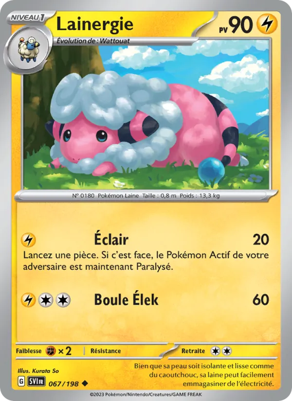 Lainergie, Écarlate et Violet 067