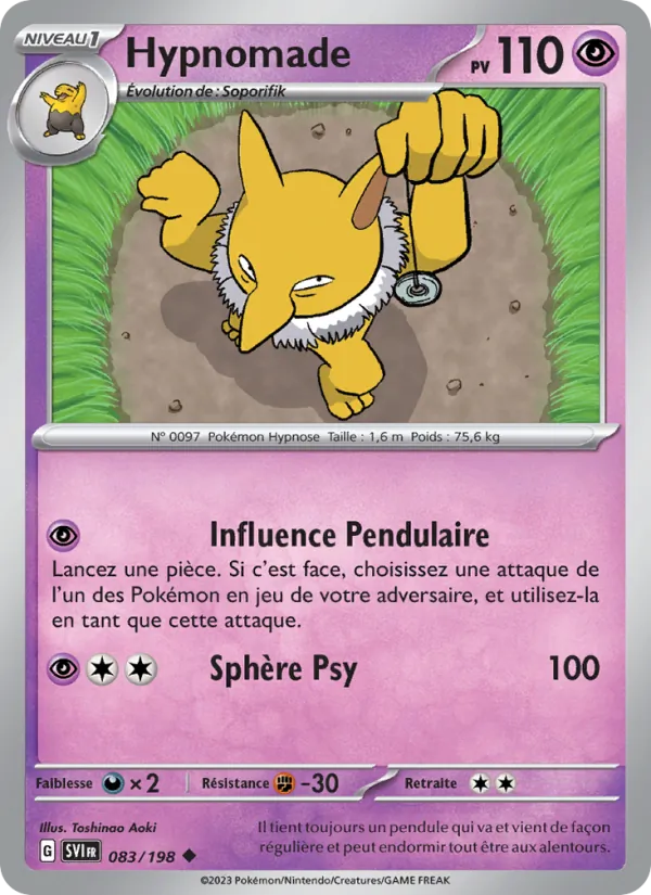 Hypnomade, Écarlate et Violet 083