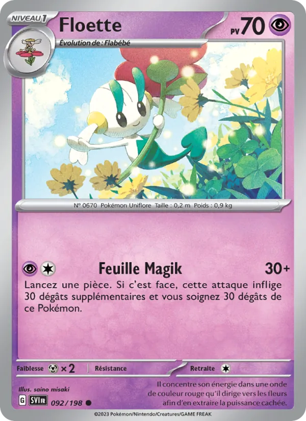 Floette, Écarlate et Violet 092