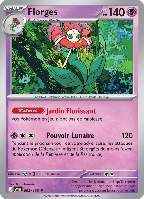 Florges, Écarlate et Violet 093