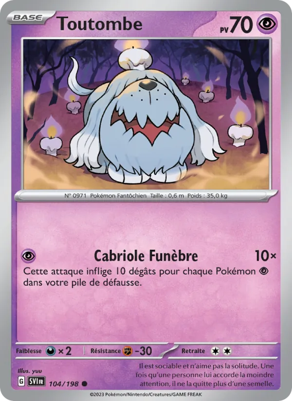 Toutombe, Écarlate et Violet 104