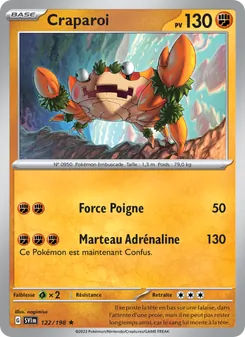 Craparoi, Écarlate et Violet 122