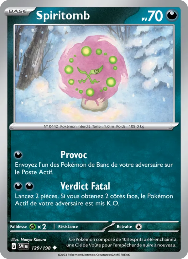 Spiritomb, Écarlate et Violet 129