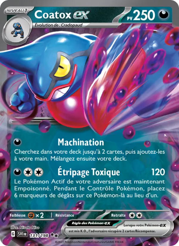 Coatox-ex, Écarlate et Violet 131