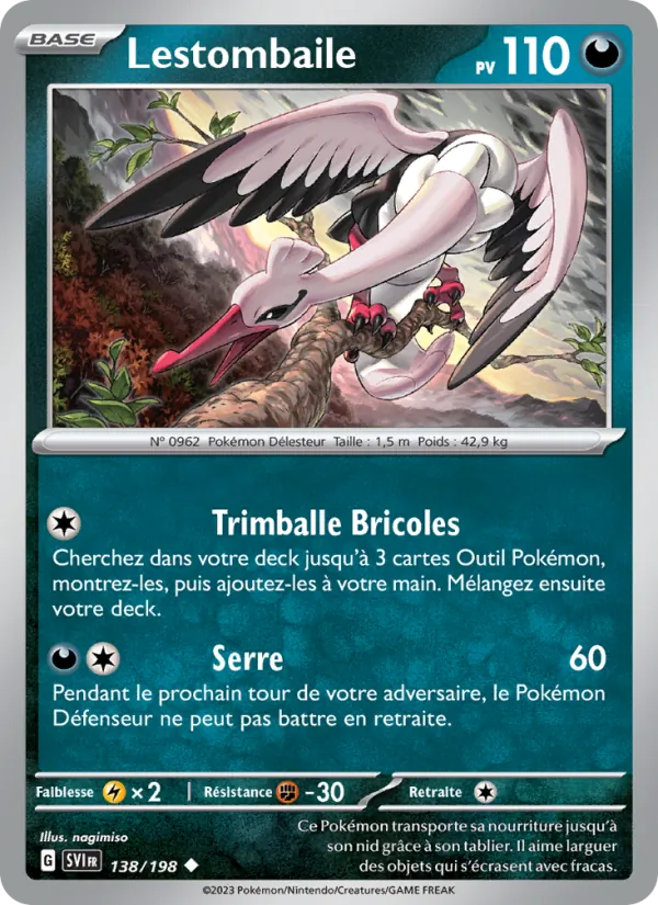 Lestombaile, Écarlate et Violet 138