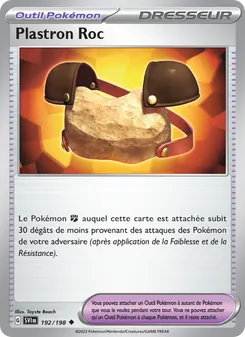 Plastron Roc, Écarlate et Violet 192