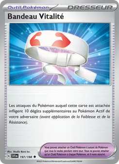 Bandeau Vitalité, Écarlate et Violet 197