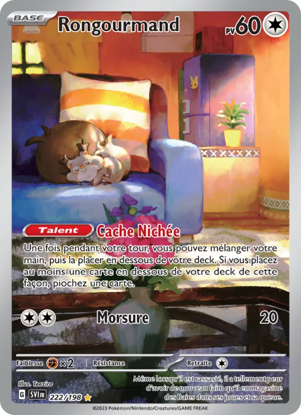 Rongourmand, Écarlate et Violet 222