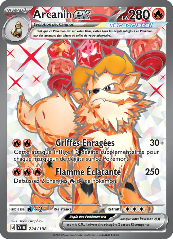 Arcanin-ex, Écarlate et Violet 224