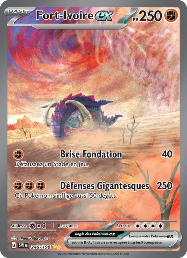 Fort-Ivoire-ex, Écarlate et Violet 246