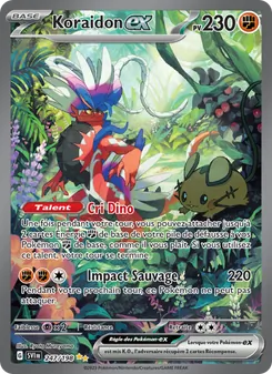 Koraidon-ex, Écarlate et Violet 247