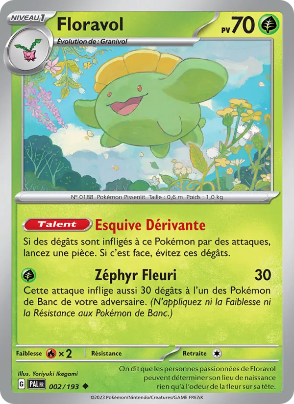 Floravol, Évolutions à Paldea 002