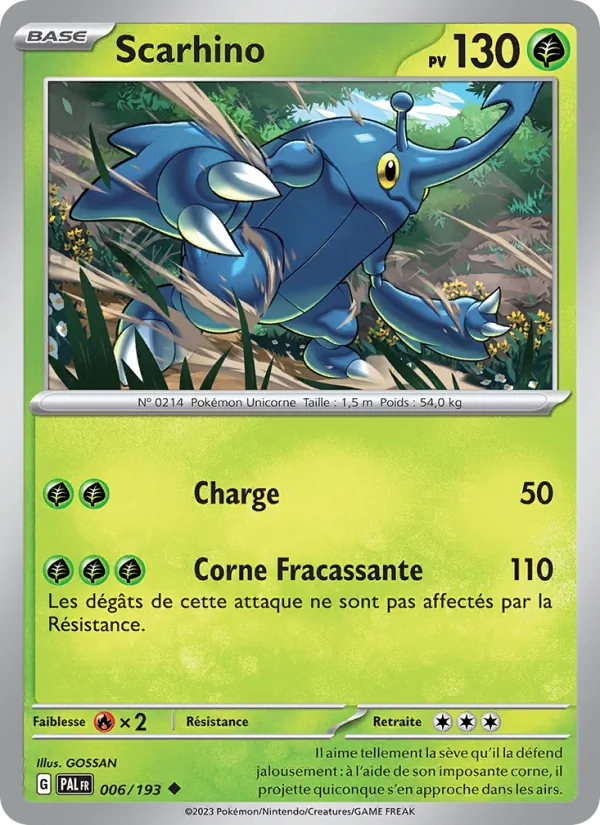 Scarhino, Évolutions à Paldea 006