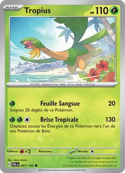 Tropius, Évolutions à Paldea 007