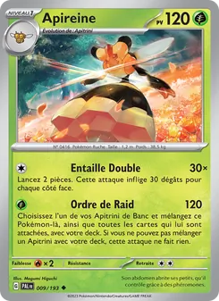 Apireine, Évolutions à Paldea 009