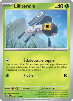 Lilliterelle, Évolutions à Paldea 019