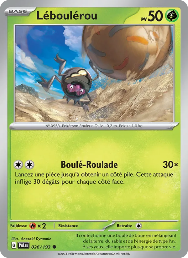 Léboulérou, Évolutions à Paldea 026