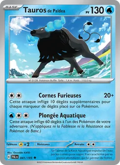 Tauros de Paldea, Évolutions à Paldea 041