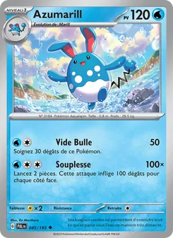Azumarill, Évolutions à Paldea 045