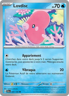 Lovdisc, Évolutions à Paldea 047