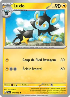 Luxio, Évolutions à Paldea 070