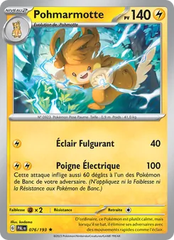 Pohmarmotte, Évolutions à Paldea 076