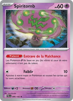 Spiritomb, Évolutions à Paldea 089