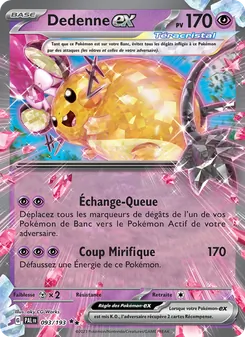 Dedenne-ex, Évolutions à Paldea 093