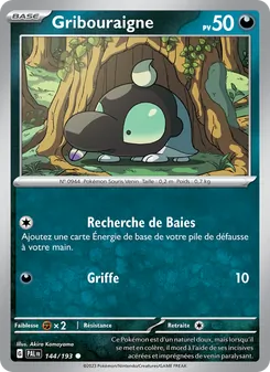 Gribouraigne, Évolutions à Paldea 144