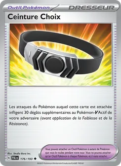 Ceinture Choix, Évolutions à Paldea 176