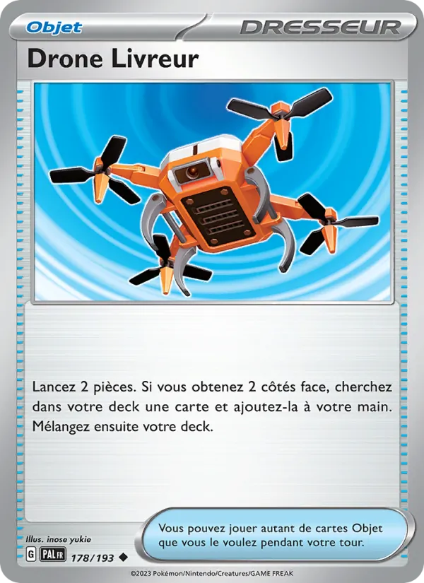 Drone Livreur, Évolutions à Paldea 178