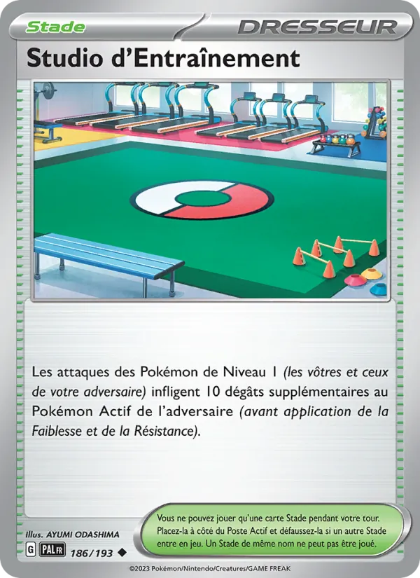 Studio d'Entraînement, Évolutions à Paldea 186