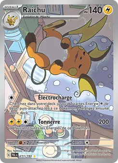 Raichu, Évolutions à Paldea 211