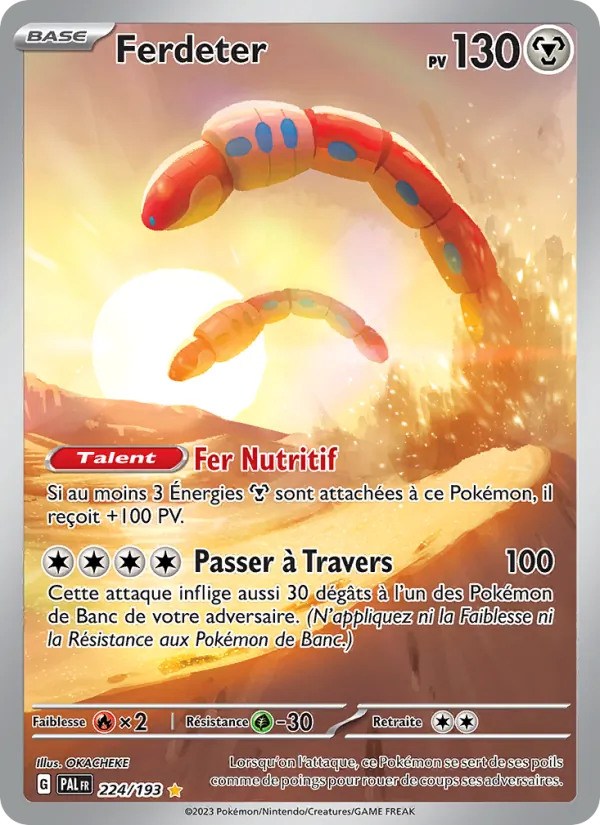 Ferdeter, Évolutions à Paldea 224