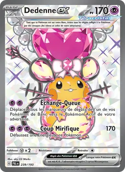 Dedenne-ex, Évolutions à Paldea 239
