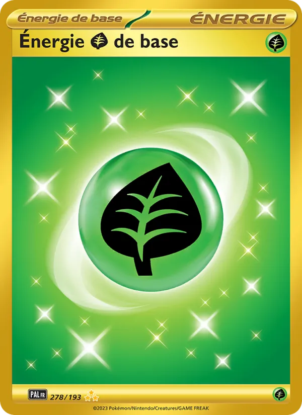 Énergie Grass de base, Évolutions à Paldea 278