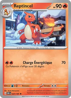 Reptincel, Flammes Obsidiennes 027