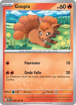 Goupix, Flammes Obsidiennes 028