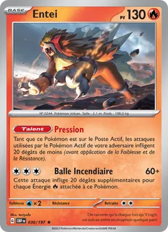 Entei, Flammes Obsidiennes 030