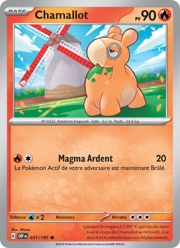 Chamallot, Flammes Obsidiennes 031