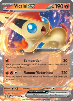 Victini-ex, Flammes Obsidiennes 033