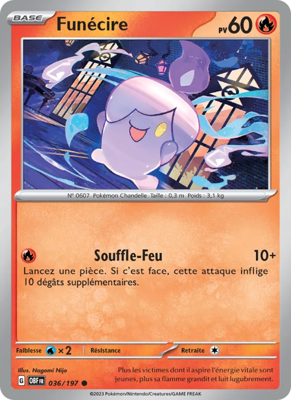 Funécire, Flammes Obsidiennes 036