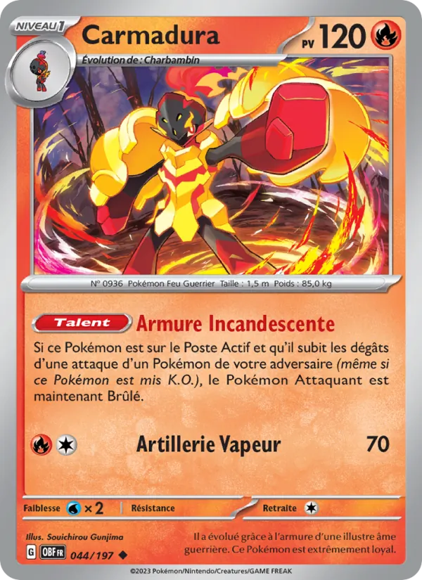 Carmadura, Flammes Obsidiennes 044